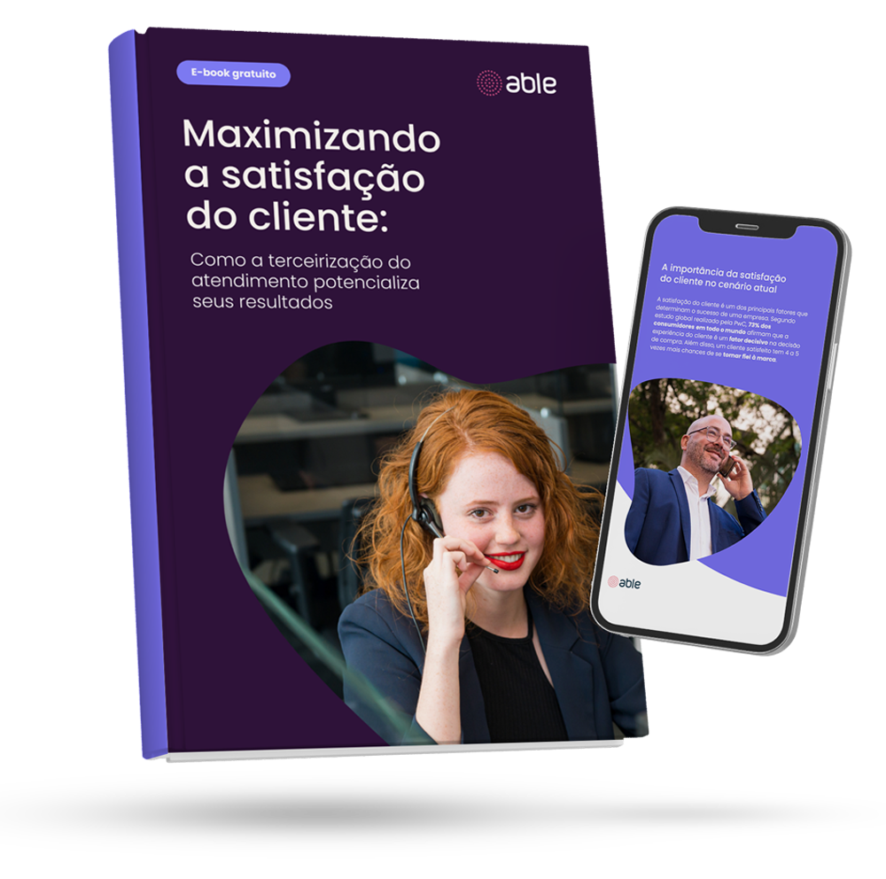 Capa do ebook Maximizando a satisfação do cliente